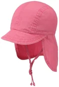 Czapki dla dzieci - Czapka Girls Washed Ochroną Syzi by maximo, różowy, 49 cm - miniaturka - grafika 1