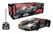 Zabawki zdalnie sterowane - Auto sportowe zdalnie sterowane czarne - miniaturka - grafika 1