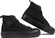 Trampki damskie - Lee Cooper Buty damskie trampki Lee Cooper czarne LCW-24-02-2134LA 38 - miniaturka - grafika 1