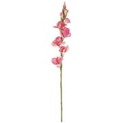 Sztuczne kwiaty - Sztuczny kwiat Gladiola różowy, 10 x 85 x 10 cm - miniaturka - grafika 1