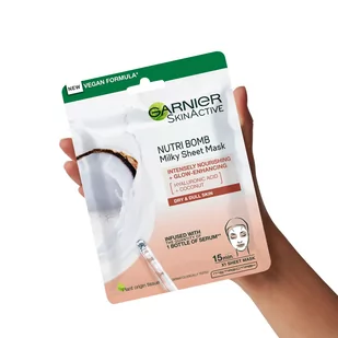Garnier SkinActive Nutri Bomb Milky Tissue Mask 30 g - Maseczki do twarzy - miniaturka - grafika 3