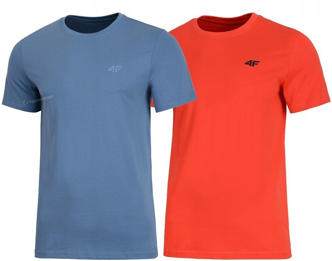 4F ZESTAW 2szt. 2-PAK MÄSKA KOSZULKA T-SHIRT 100% BAWEĹNA / rozm XXL