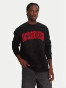 Bluzy męskie - DC Bluza Varsity EDYFT03547 Czarny Regular Fit - miniaturka - grafika 1