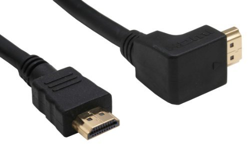 InLine Kabel HDMI High Speed Kątowy 15m . Czarny