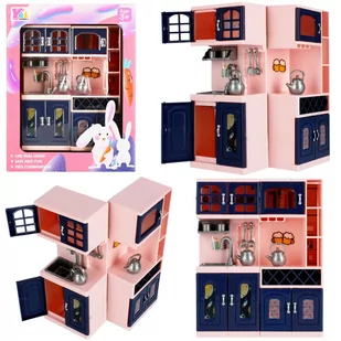 Mega Creative MEBLE AKC KUCHNIA 20X26X7 MC WB 36/72 YQL7-B - Akcesoria dla lalek - miniaturka - grafika 1