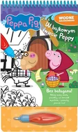 Kolorowanki, wyklejanki - Peppa Pig Wodne kolorowanie W bajkowy świecie Nowa - miniaturka - grafika 1