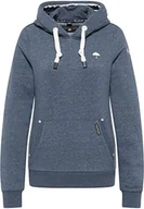 Bluzy damskie - Schmuddelwedda Damska bluza z kapturem 34619065, granatowy melanż M - miniaturka - grafika 1