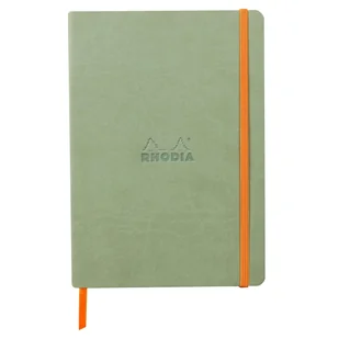 Notatnik Rhodia A5, miękka oprawa, kropki, Celadon - Notesy i bloczki - miniaturka - grafika 1