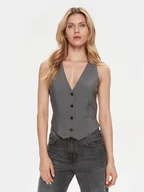 Kamizelki damskie - Boss Kamizelka Jegaro 50513132 Szary Slim Fit - miniaturka - grafika 1