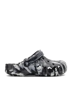 Crocs Klapki C-BAYA MARBLED CLOG 206935-066 Czarny - Klapki i japonki damskie - miniaturka - grafika 1