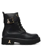 Botki damskie - Patrizia Pepe Trzewiki PPJ966.31 Czarny - miniaturka - grafika 1