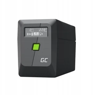 Green Cell Zasilacz awaryjny UPS 650VA 360W PowerProof z wyświetlaczem LCD - Zasilacze awaryjne UPS - miniaturka - grafika 1