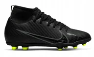 Piłka nożna - BUTY PIŁKARSKIE NIKE JR MERCURIAL SUPERFLY 9 CLUB FG/MG 38,5 DJ5959 001 - miniaturka - grafika 1