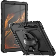 Etui do czytników e-book - Etui na Galaxy Tab S7+ Plus/ S8+ Plus/S7 FE 12.4 TECH-PROTECT Solid360 Czarny - miniaturka - grafika 1
