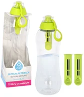 Butelki filtrujące - Butelka Filtrująca Dafi Soft 0,7L + 3 Filtry  Zielona - miniaturka - grafika 1