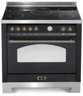 Kuchenki elektryczne - Kuchnia z płytą indukcyjną LOFRA DOLCEVITA 90 NERO MATT RNMG96MFT/5i/Bronze - miniaturka - grafika 1