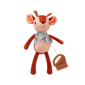 Pozytywki dla dzieci - Lilliputiens Przytulanka z pozytywką Sarenka Stella Eco 0 m+ - miniaturka - grafika 1