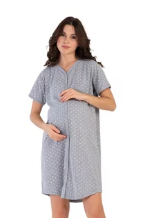 Piżamy ciążowe - Koszula Nocna do Karmienia Vienetta S 36 ciążowa - grafika 1