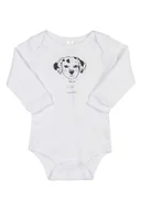 Body dla niemowląt - Niemowlęce body białe Up Baby r.62 - miniaturka - grafika 1