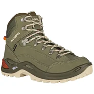Buty trekkingowe damskie - Buty damskie Lowa Renegade GTX Mid Ls Rozmiar butów (UE): 39 / Kolor: zielony - miniaturka - grafika 1