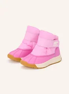 Botki damskie - Sorel Botki Whitney Iii Strap rosa - miniaturka - grafika 1