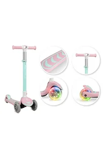 MoMi VIVIO Hulajnoga trójkołowa różowa 3+ - Hulajnogi - miniaturka - grafika 5