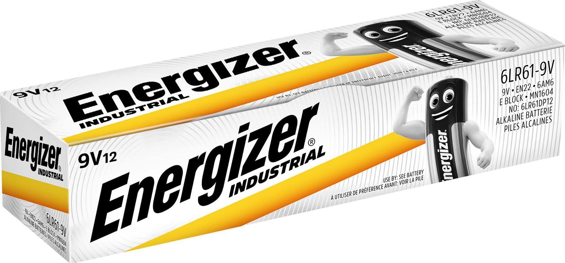 Energizer Bateria Industrial 6LF22 12 szt.