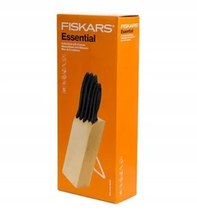 Fiskars Essential Zestaw 5 Noży W Bloku FS-1023782 1110003145901 - Noże kuchenne - miniaturka - grafika 1
