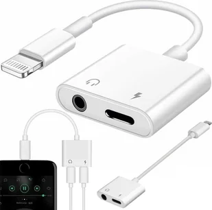 Apple Adapter USB Retoo PRZEJŚCIÓWKA LIGHTNING JACK IPHONE 7 8 X ADAPTER - Adaptery i przejściówki - miniaturka - grafika 1