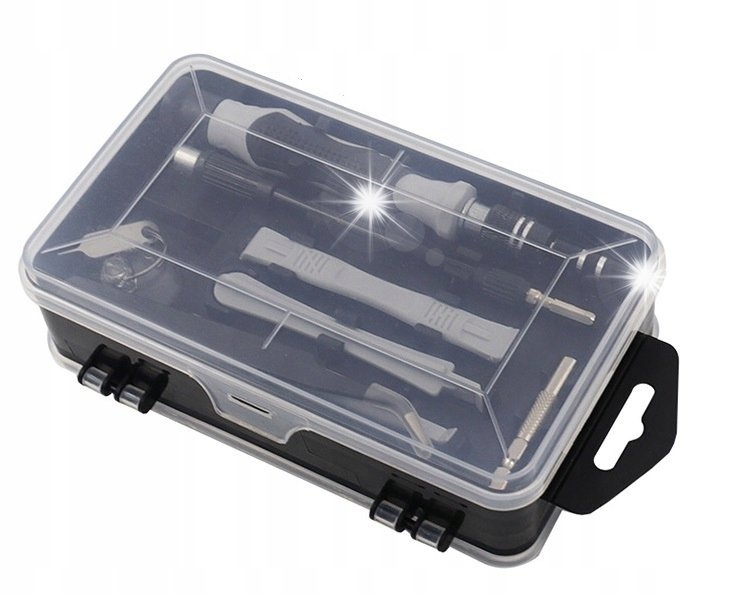 Zestaw Precyzyjnych Śrubokrętów Narzędzi Wkrętaki Bity Końcówki Torx 115w1