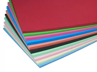 Papier kolorowy A4 500 arkuszy mix 10 kolorów - Podobrazia, bloki, papiery - miniaturka - grafika 1