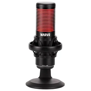 Mikrofon MARVO MIC-07 BK MIC-07 BK - Mikrofony komputerowe - miniaturka - grafika 1