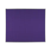 Tablice i flipcharty - ekoTAB Tablica tekstylna ekoTAB w aluminiowej ramie 120 x 90 cm, fioletowa 535107 - miniaturka - grafika 1