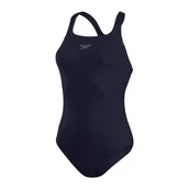Stroje kąpielowe dla dziewczynek - Strój Kąpielowy Jednoczęściowy Damski Speedo Eco End Navy R.D44 T40 - miniaturka - grafika 1