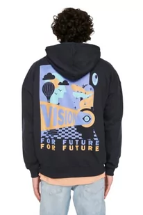 Trendyol Bluza męska z kapturem, jednokolorowa, oversize, granatowy, XL - Bluzy męskie - miniaturka - grafika 1