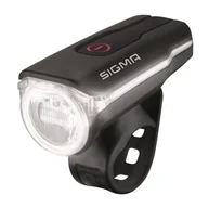Lampki rowerowe - Sigma Aura 60 USB LED lampa przednia, czarna, One Size 17700 - miniaturka - grafika 1