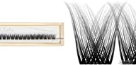 Sztuczne rzęsy i akcesoria - Many Beauty - Infinity Lashes Nr. 02 - Kępki rzęs na długim bezbarwnym pasku - 26 sztuk - CC-8mm - miniaturka - grafika 1