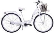 Rowery - Kozbike (K25) 3S 28 cali Damski Biały - miniaturka - grafika 1