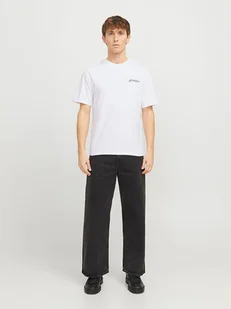 Jack & Jones Koszulka w kolorze białym - Koszulki męskie - miniaturka - grafika 1