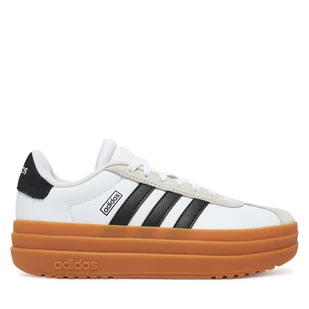 Sneakersy adidas VL COURT BOLD JQ8065 Biały - Buty dla chłopców - miniaturka - grafika 1