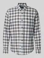 Koszule męskie - Koszula casualowa z listwą guzikową - miniaturka - grafika 1