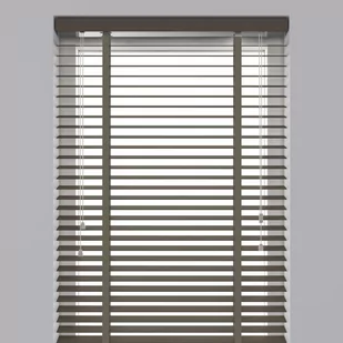 Trendiy Decosol Żaluzje drewniane, poziome, 50 mm, 120x180 cm, taupe 8711439310418 - Żaluzje - miniaturka - grafika 1