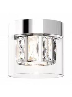 Zuma Line Gem P0389-01A-F4AC plafon lampa sufitowa 1x28W G9 chrom - Lampy sufitowe - miniaturka - grafika 1