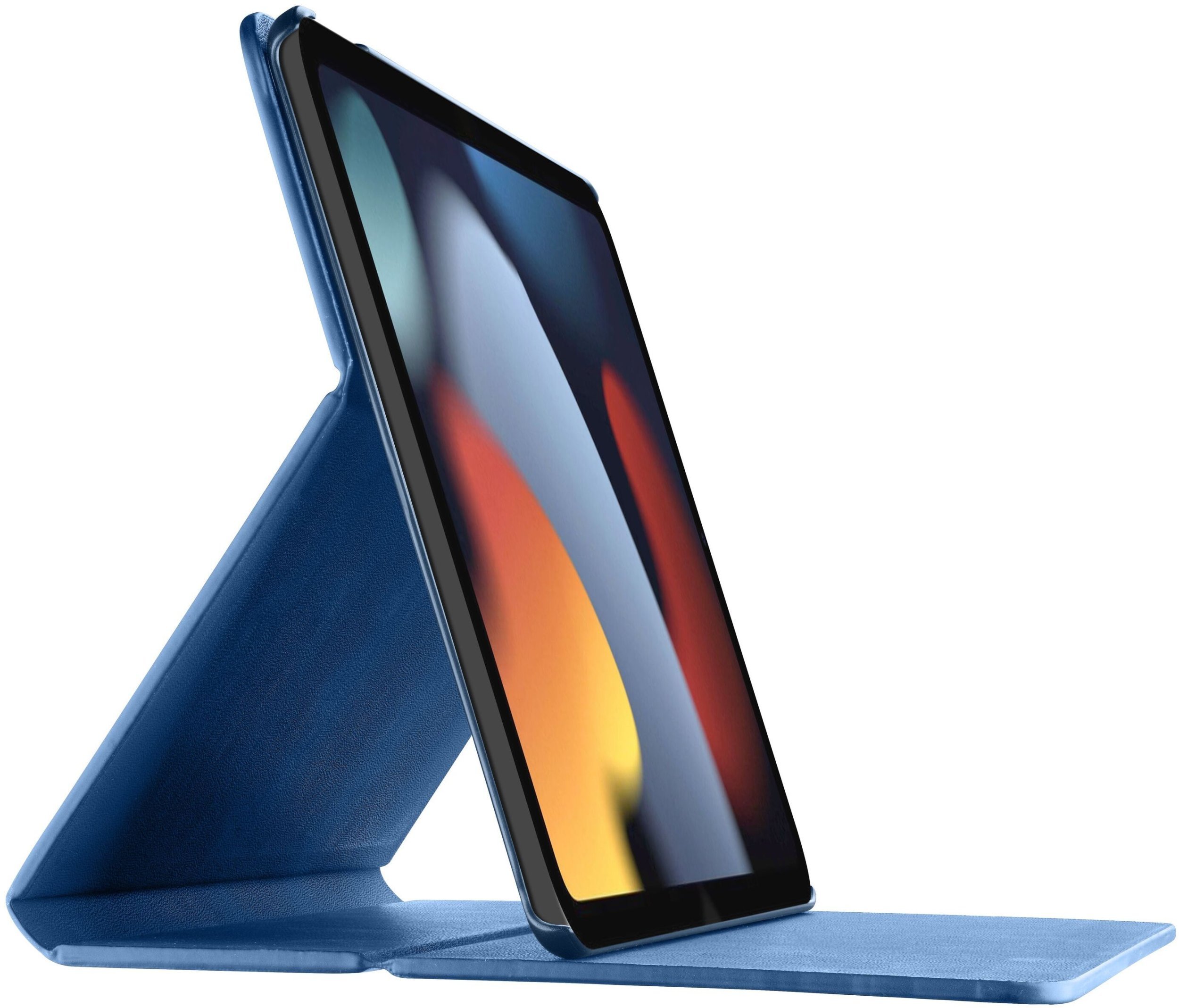 Etui na tablet Etui ze stojakiem Cellularline Folio pro Apple iPad Mini 2021 niebieski
