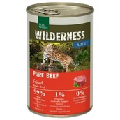 Mokra karma dla kotów - REAL NATURE WILDERNESS Adult Pure Beef 6x400 g - miniaturka - grafika 1