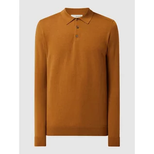 Koszulki męskie - Koszulka polo z bawełny pima model Berg - Selected Homme - grafika 1