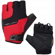 Rękawiczki rowerowe - CHIBA GEL COMFORT RED Rękawiczki rozmiar 3XL - miniaturka - grafika 1