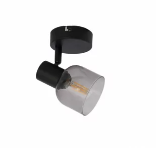 Lampa kinkiet Judy 1pł. czarna - Lampy ścienne - miniaturka - grafika 1