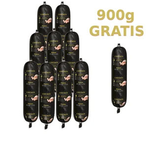 Fitmin For Life kiełbasa mięsna z kurczakiem 10x900g 9+1gratis) 55436-uniw - Mokra karma dla psów - miniaturka - grafika 1