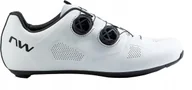 Buty rowerowe - BUTY ROWEROWE NORTHWAVE REVOLUTION - White / Black - 42 - miniaturka - grafika 1